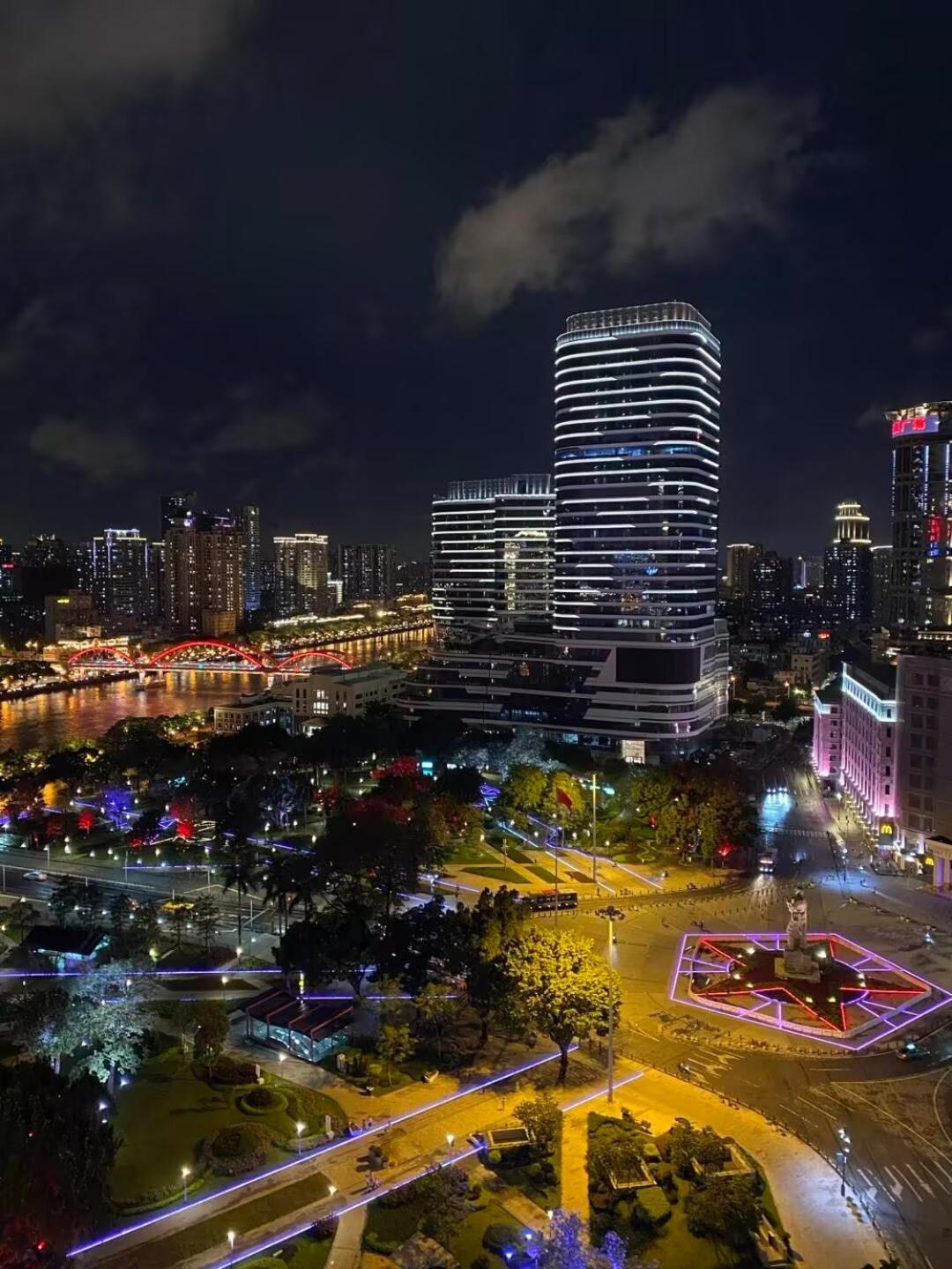 Waifiden Guangzhou Haizhu Square Wanyi Apartment Exterior foto
