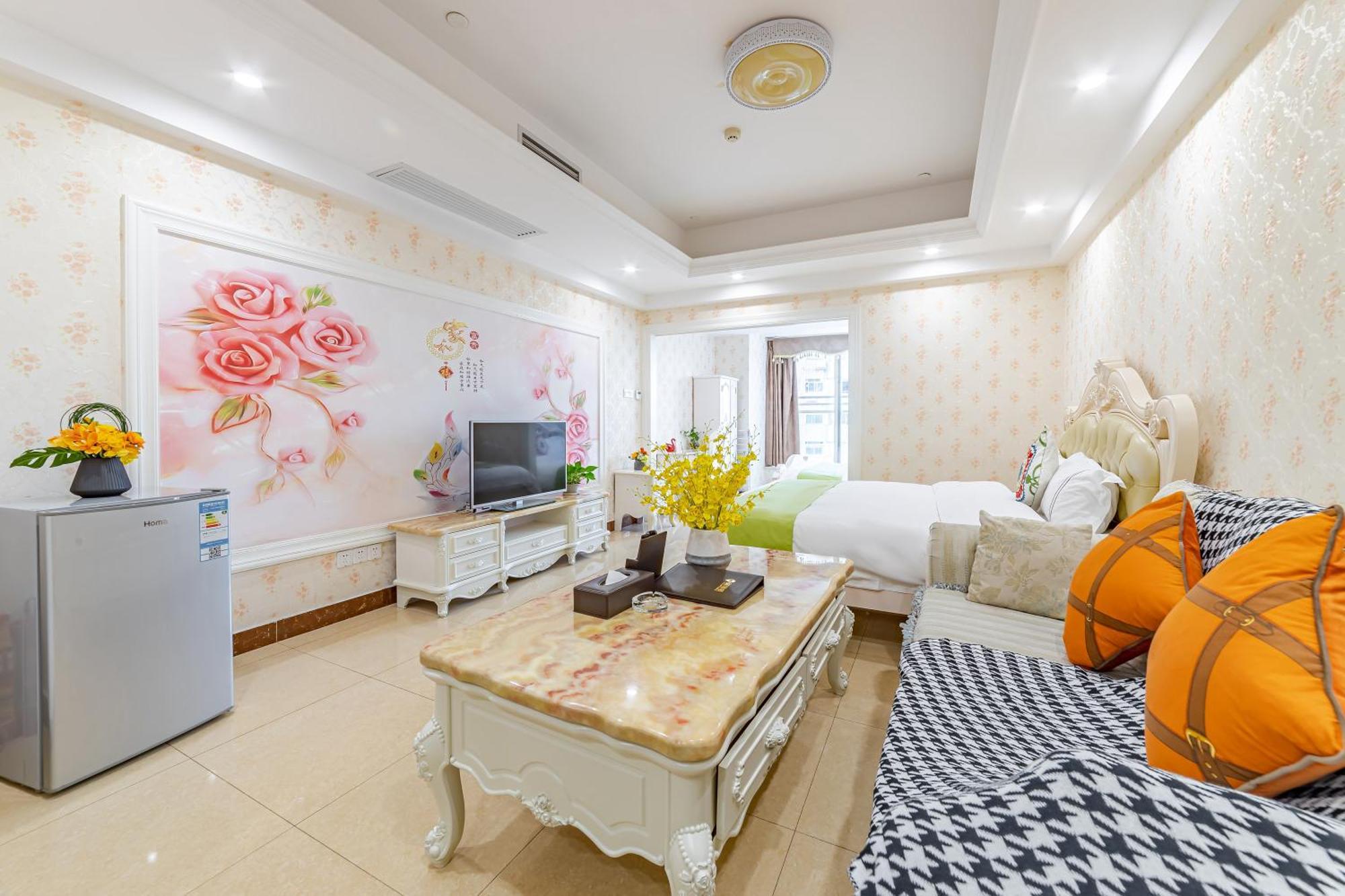 Waifiden Guangzhou Haizhu Square Wanyi Apartment Exterior foto
