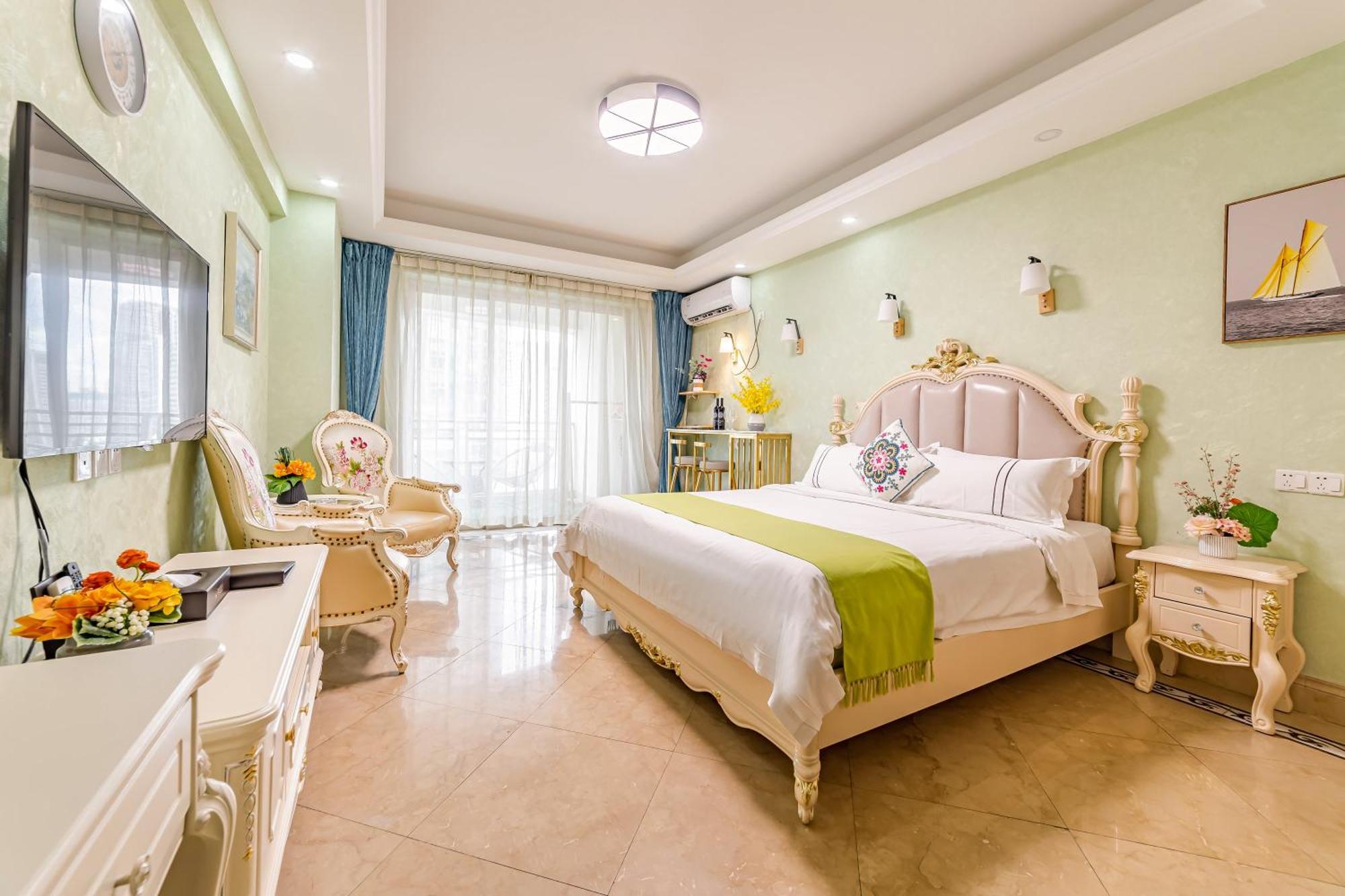 Waifiden Guangzhou Haizhu Square Wanyi Apartment Exterior foto