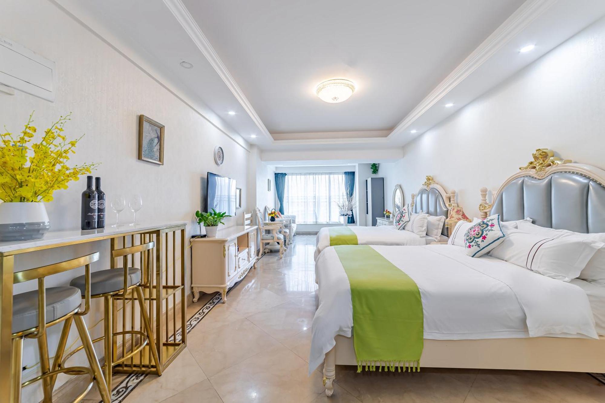 Waifiden Guangzhou Haizhu Square Wanyi Apartment Exterior foto