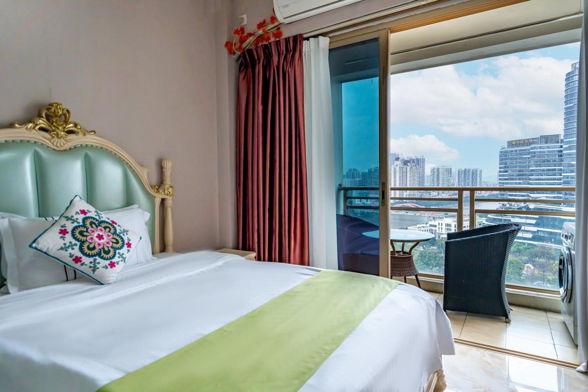 Waifiden Guangzhou Haizhu Square Wanyi Apartment Exterior foto