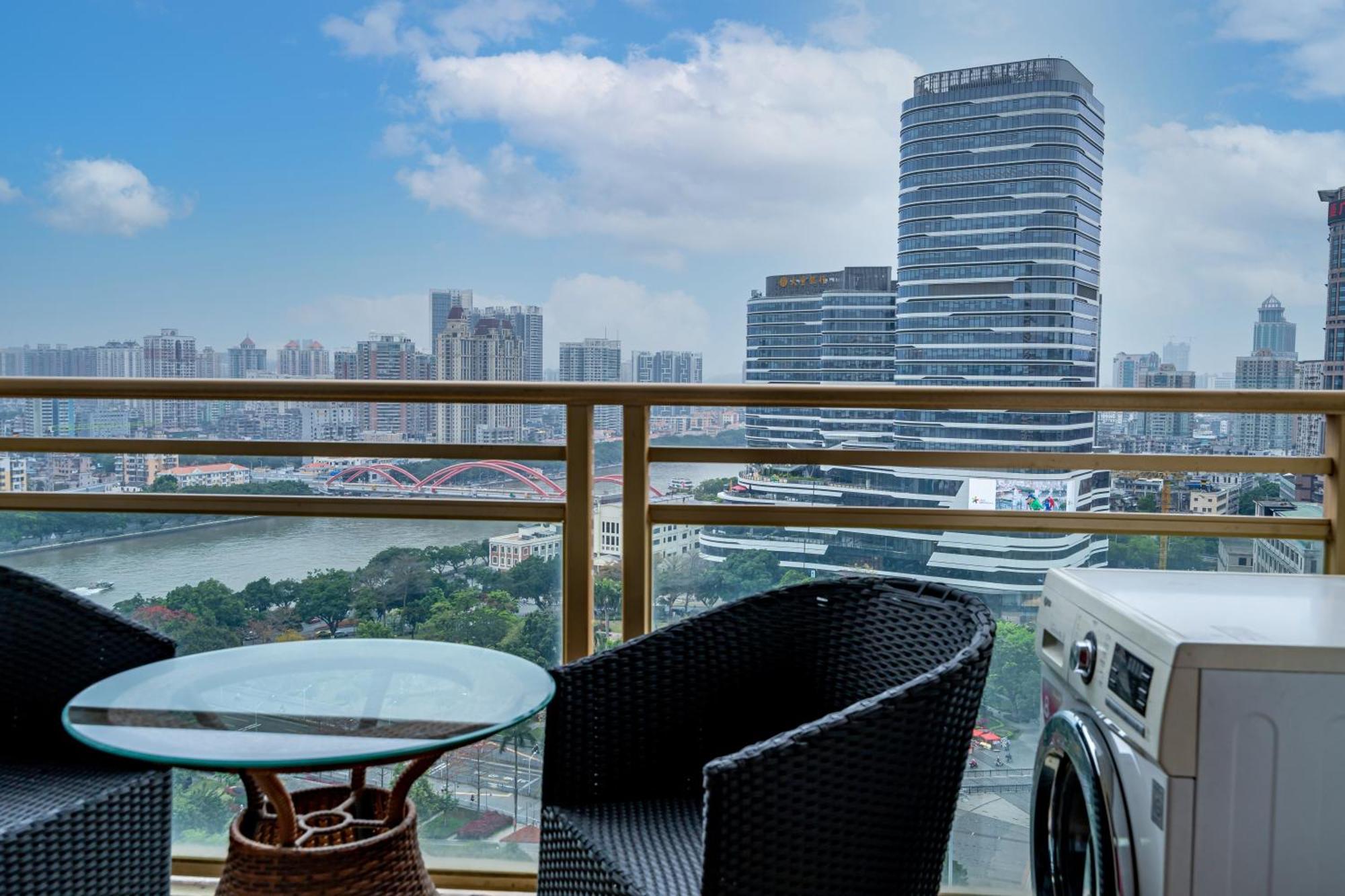 Waifiden Guangzhou Haizhu Square Wanyi Apartment Exterior foto