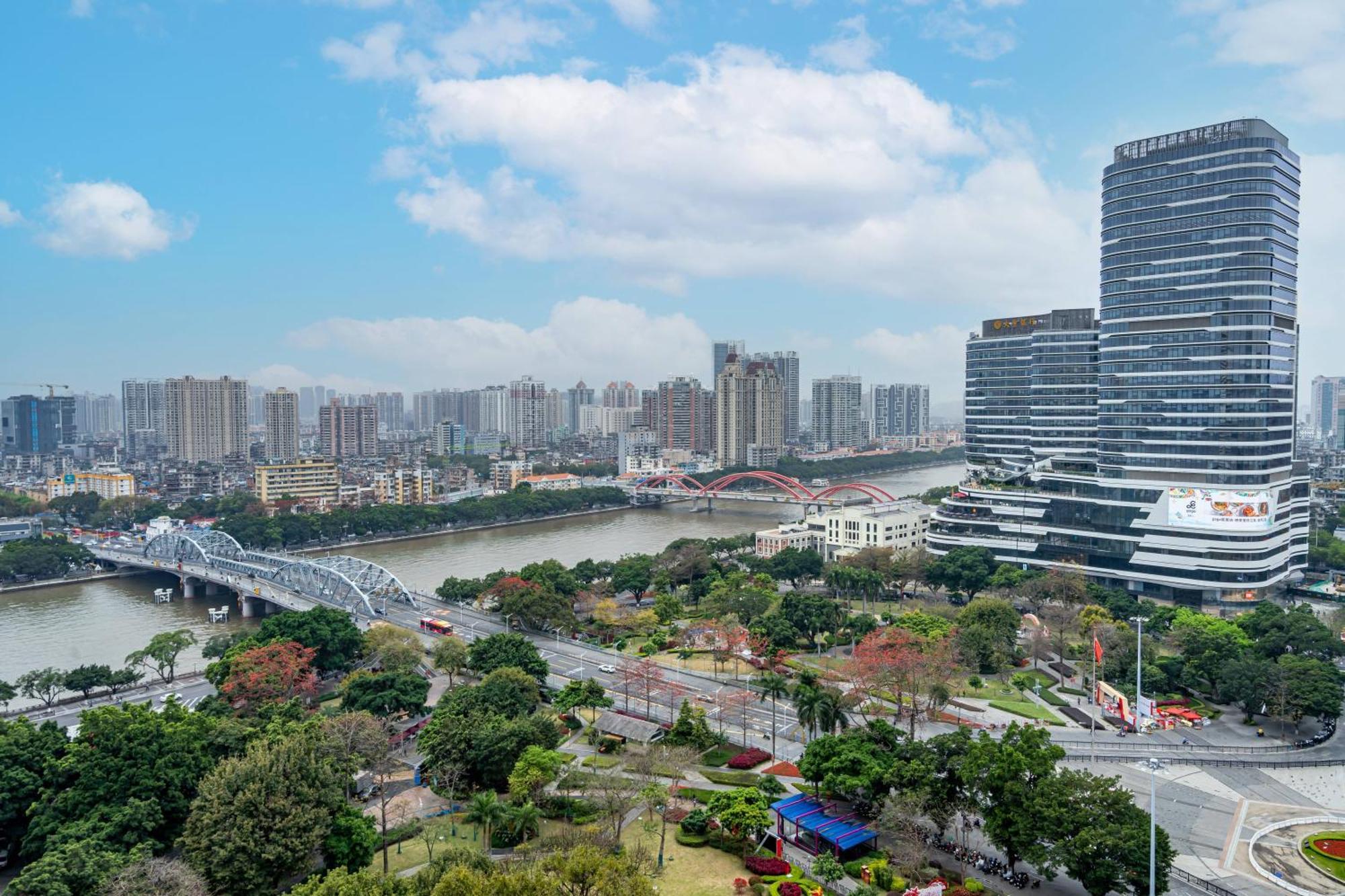 Waifiden Guangzhou Haizhu Square Wanyi Apartment Exterior foto