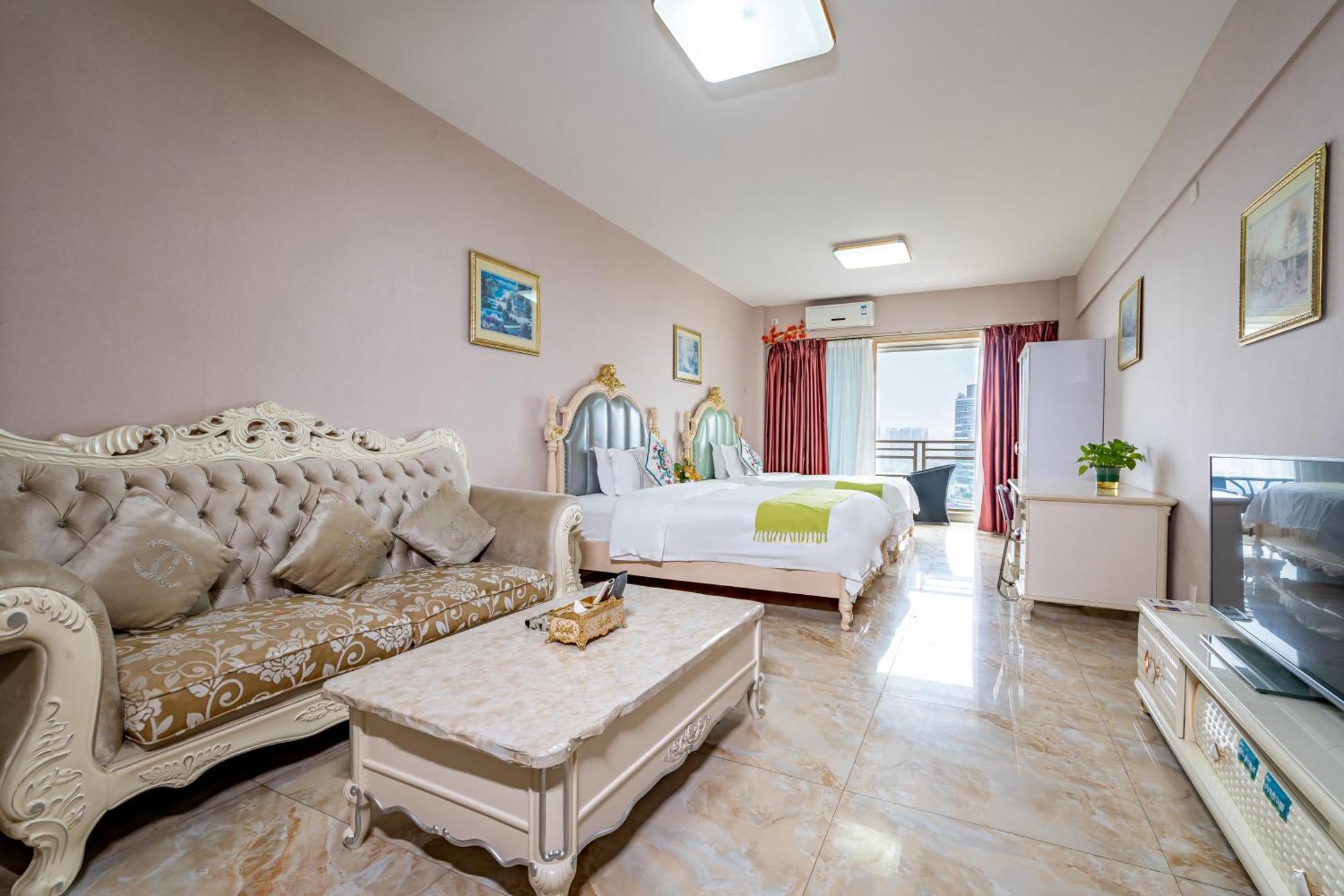 Waifiden Guangzhou Haizhu Square Wanyi Apartment Exterior foto