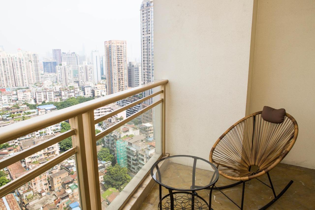 Waifiden Guangzhou Haizhu Square Wanyi Apartment Exterior foto